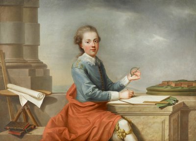 リヒテンシュタイン公フィリップ・ヨーゼフ（1762-1802） 作： August Friedrich Oelenhainz