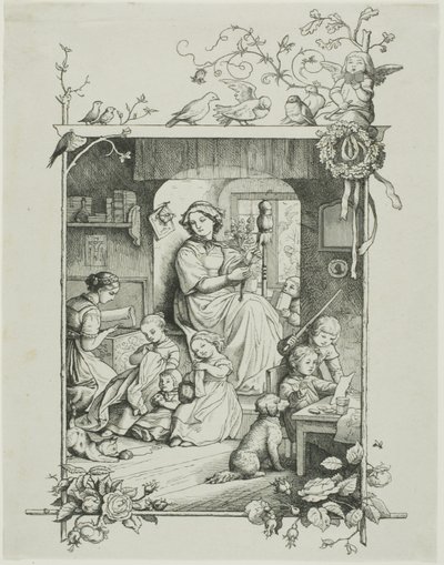 主婦 作： August Gaber