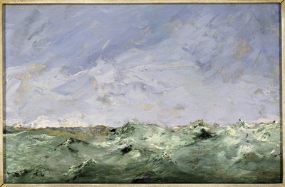 小さな水。ダラーロ（ストックホルム伯爵） - リトルウォーターストリンドベリ、アウグスト（1849-1912）の『ダラロエ』。油彩・厚紙 作： August Johan Strindberg