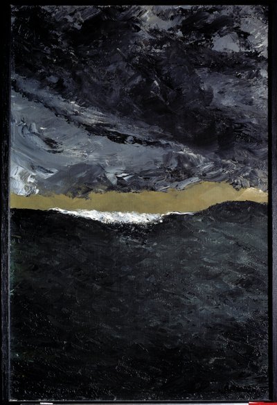 ウェーブVII。アウグスト・ストリンドベリ（1849-1912）の絵画 Ec.Sued. 作： August Johan Strindberg