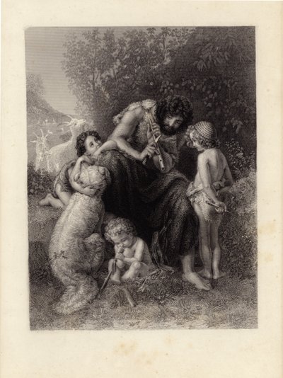 器楽の父、ジュバル 作： August Karl Friedrich von Kloeber