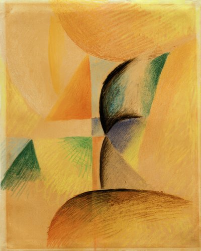 抽象図形XII 作： August Macke