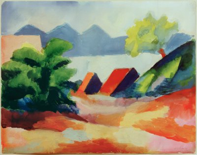 私はチューナーを参照してください 作： August Macke
