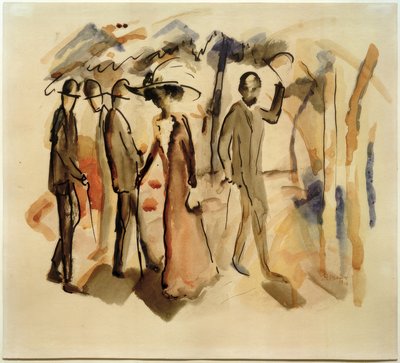 出会い 作： August Macke