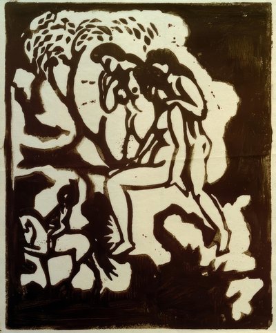 挨拶 作： August Macke