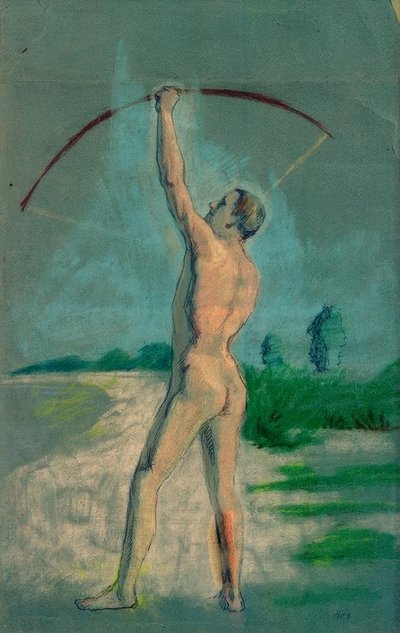 射手 作： August Macke