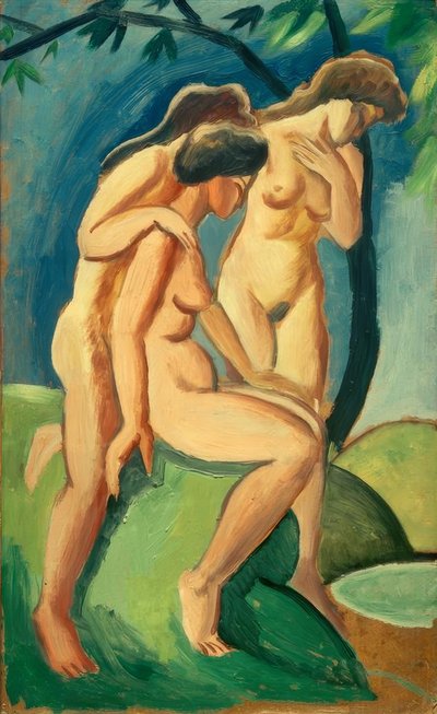 三幕 作： August Macke