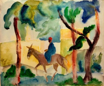 ロバライダー 作： August Macke