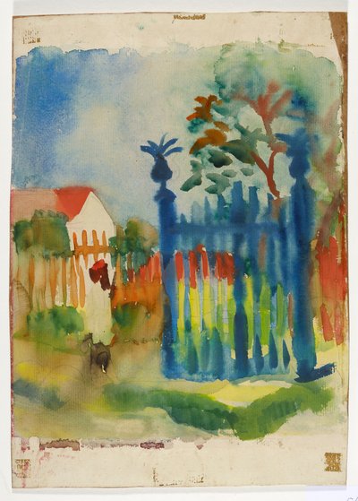  作： August Macke
