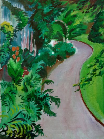 ガルテンヴェーク 作： August Macke
