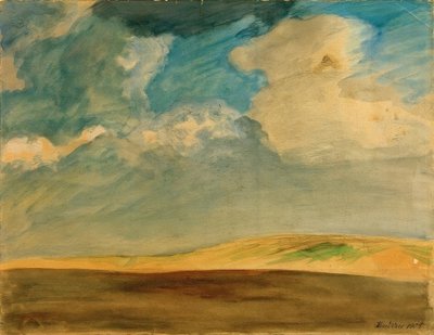 カンダーンの風景 作： August Macke