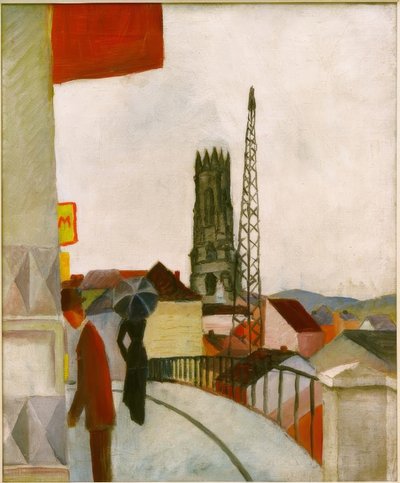 スイスのフライブルク大聖堂 作： August Macke