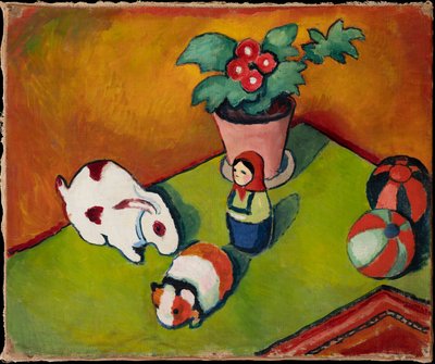 リトル・ウォルターのおもちゃ 作： August Macke