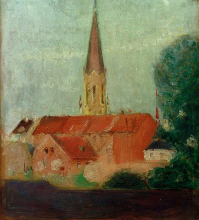 マリエン教会 作： August Macke