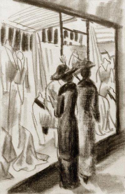 アーバーのファッション店 作： August Macke