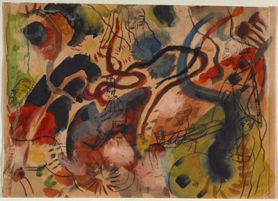 ブルーライダーのパロディ 作： August Macke