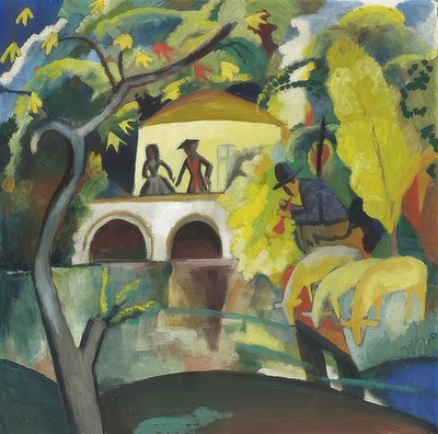 Rokoko. 1912 作： August Macke