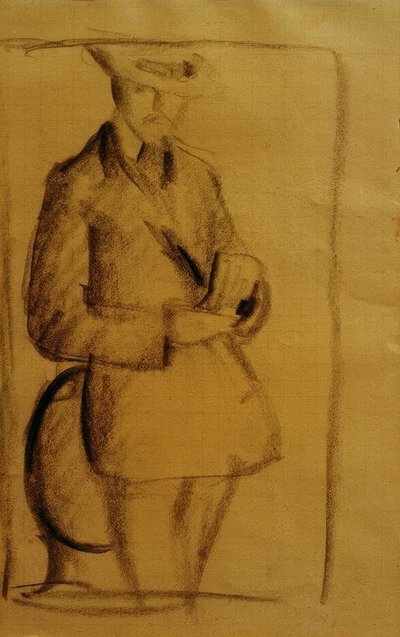 自画像 作： August Macke