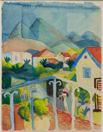  作： August Macke