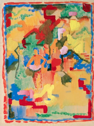 サザンガーデン 作： August Macke
