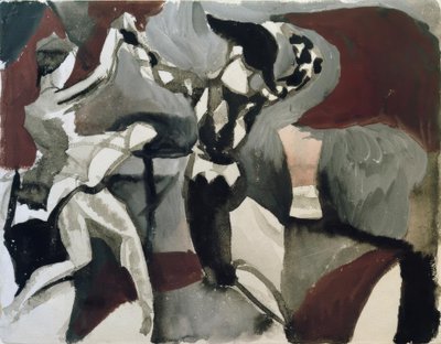 踊り子 作： August Macke