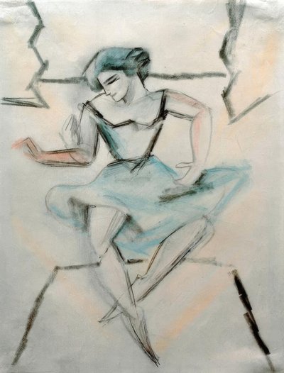 踊り子 作： August Macke