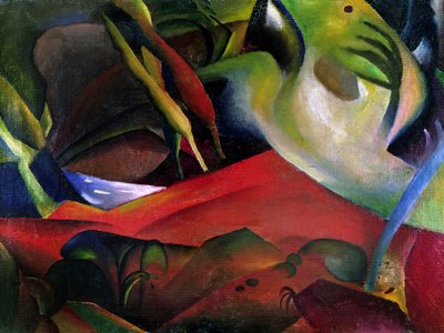 嵐、1911 作： August Macke