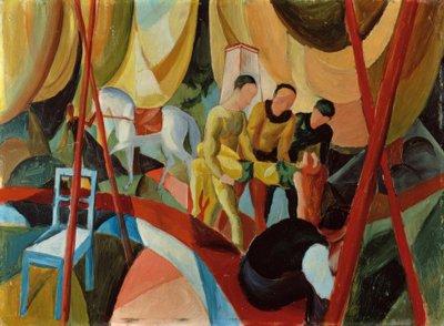 サーカス 作： August Macke