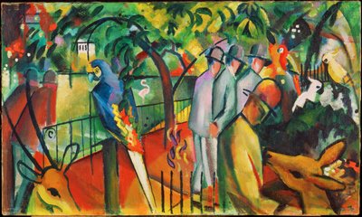  作： August Macke