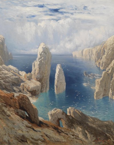 崖 作： August Schaeffer von Wienwald