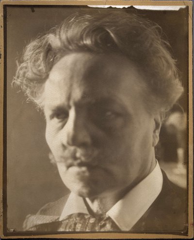 オーガスト・ストリンドバーグの自画像 作： August Strindberg