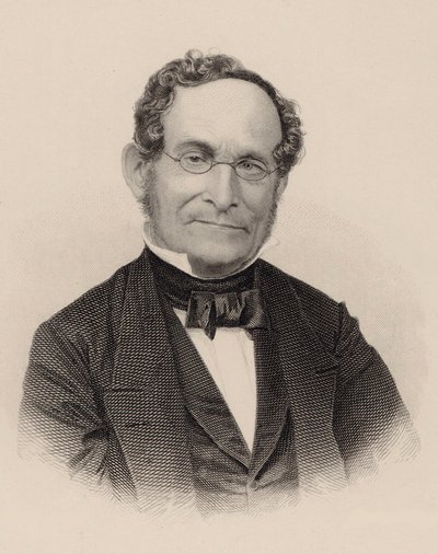 作曲家アルバート・メスフェッセルの肖像 1785-1869. 作： August Weger