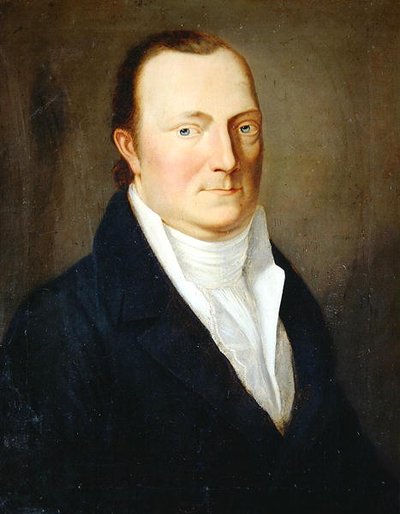 警察総裁ルートヴィヒ・フォン・マンガーの肖像 1825年頃（油彩・キャンバス） 作： August von der Embde