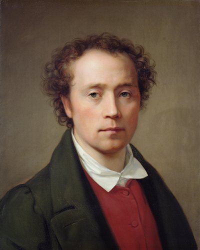 自画像、1819 作： August von der Embde