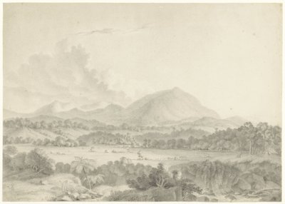 ジャワの風景 作： Auguste Antoine Joseph Payen