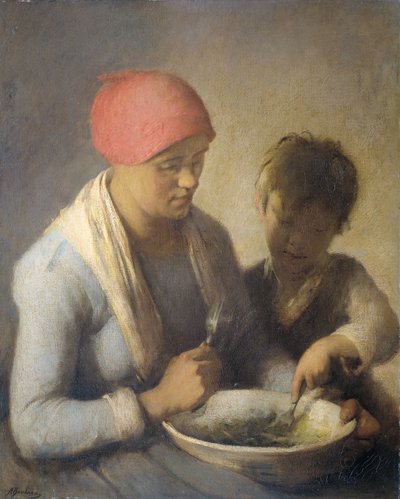 食事 作： Auguste Boulard