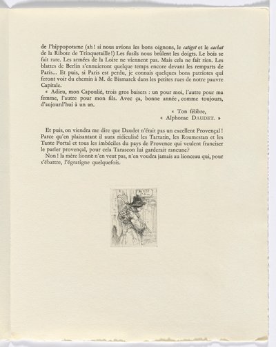 フレデリック・ミストラルの回想録：放浪者（223ページ） 作： Auguste Brouet