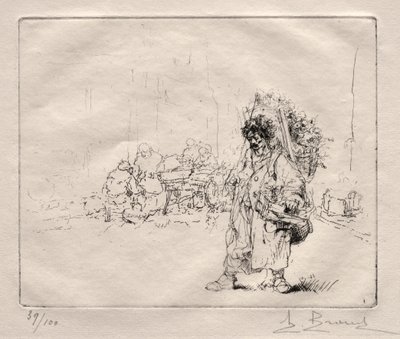ホッテの商人 作： Auguste Brouet
