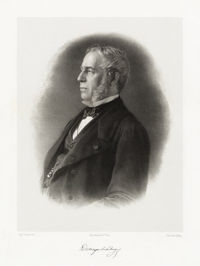 Édouard Drouyn de Lhuys 作： Auguste Charles Lemoine
