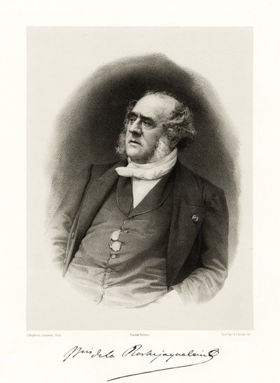 アンリ・オーギュスト・ジョルジュ・デ・ラ・ロシェハケライン、1865-66 作： Auguste Charpentier