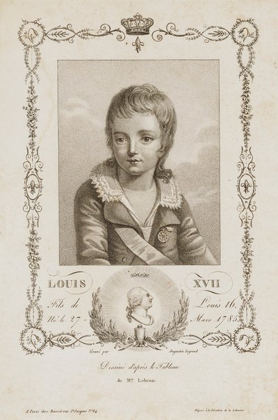 ルイ17世 作： Auguste Claude Simon Legrand