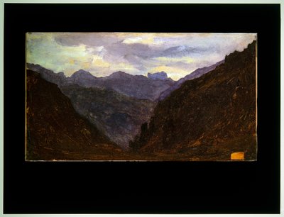 二つの風景 作： Auguste Francois Bonheur