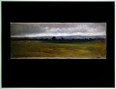 二つの風景 作： Auguste Francois Bonheur