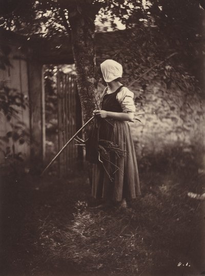 農民、c。 1870年。 作： Auguste Giraudon