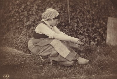 農民、c。 1870年。 作： Auguste Giraudon