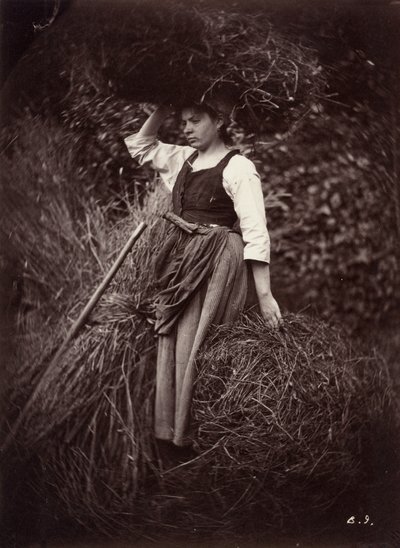 農民、c。 1870年。 作： Auguste Giraudon