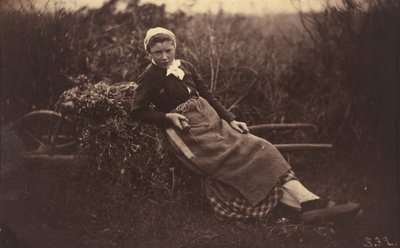 農民、c。 1870年。 作： Auguste Giraudon