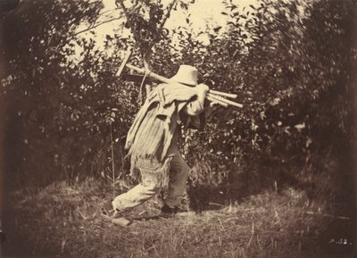 農民、1870年頃1870年（写真） 作： オーギュストジロードン