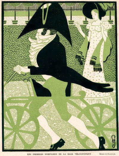 自転車狂の初期症状 作： Auguste Jean Baptiste Roubille