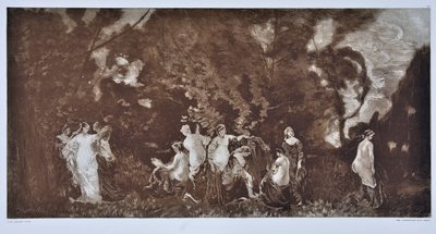 王の女たち（絵） 作： Auguste Lauzet